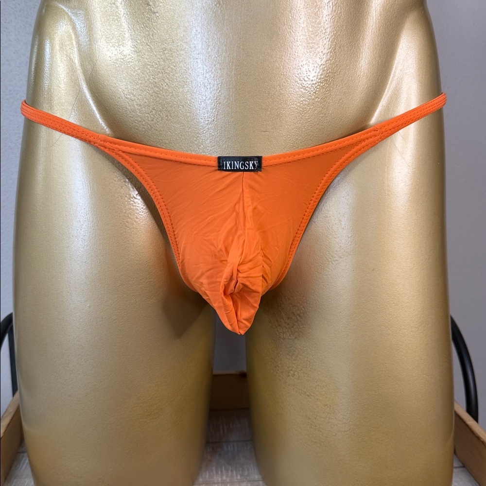 IKINGSKY Orange Pouch Thong M